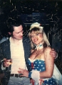 19800000s CAL JUDGING PENTHOUSE Pet of the Year at Chelsea Club Polaroid Image